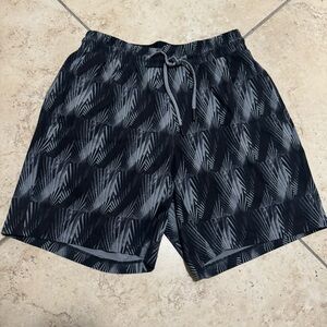 Lululemon Lined Men’s 7” inseam Black Shorts